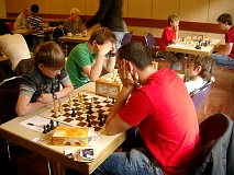 5.Runde Brett 27: Jean-Michel Heilmann - Yasha Farmani Anosheh (remis), l&auml;ngste Partie mit 180 Z&uuml;gen